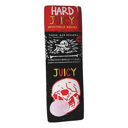 Табак Хулиган Hard - Juicy (Фруктовая Жвачка, 200 грамм) купить в Барнауле
