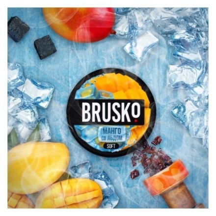Смесь Brusko Strong - Манго со Льдом (250 грамм) купить в Барнауле