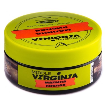 Табак Original Virginia Middle - Малина Кислая (100 грамм) купить в Барнауле