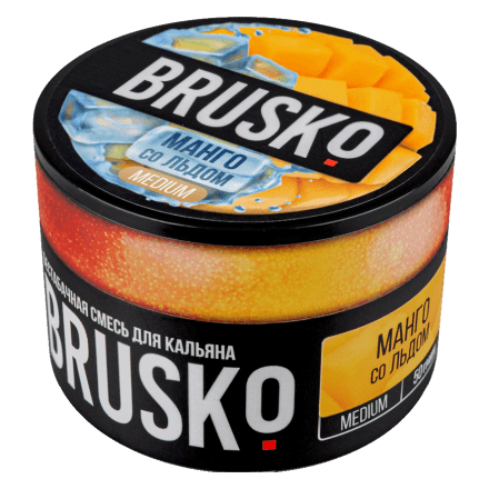 Смесь Brusko Medium - Манго со Льдом (50 грамм) купить в Барнауле