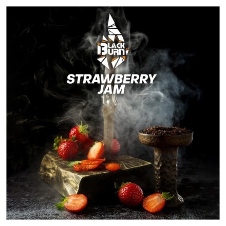 Табак BlackBurn - Strawberry Jam (Клубничное Варенье, 25 грамм) купить в Барнауле