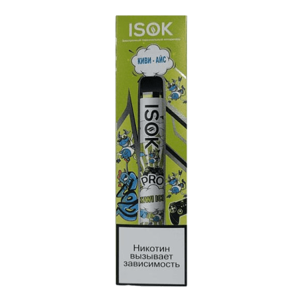 ISOK PRO - Киви Айс (Kiwi Ice, 2000 затяжек) купить в Барнауле