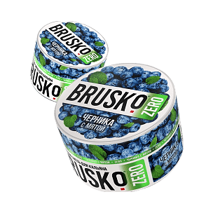 Смесь Brusko Zero - Черника с Мятой (250 грамм) купить в Барнауле