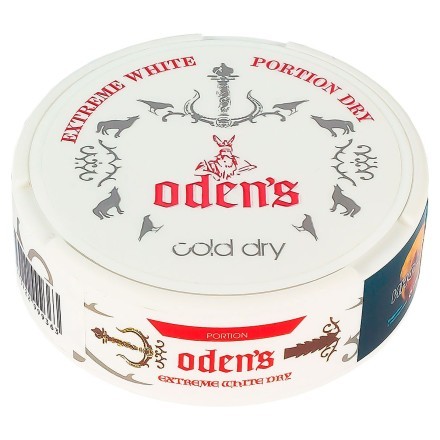 Табак жевательный ODENS - Cold Extreme White Dry (16 грамм) купить в Барнауле