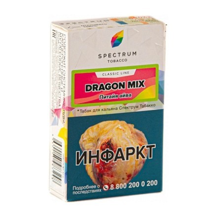 Табак Spectrum - Dragon Mix (Питайя Айва, 40 грамм) купить в Барнауле