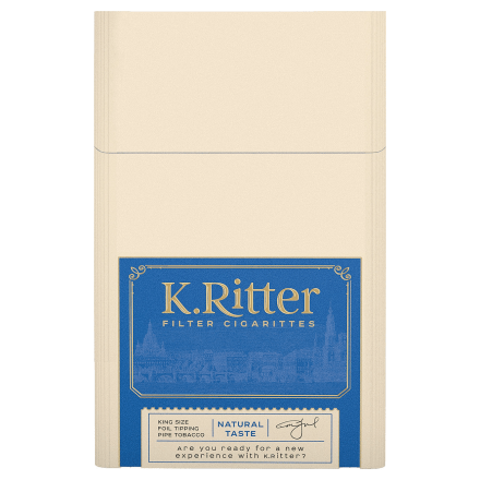 Сигариты K.Ritter - Natural Taste KingSize (Натуральный, 20 штук) купить в Барнауле