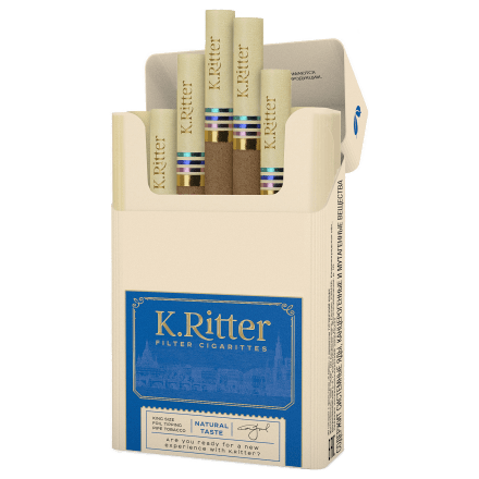 Сигариты K.Ritter - Natural Taste KingSize (Натуральный, 20 штук) купить в Барнауле