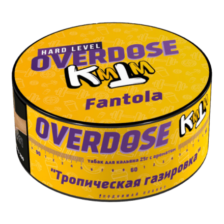 Табак Overdose - Fantola (Тропическая Газировка, 25 грамм) купить в Барнауле