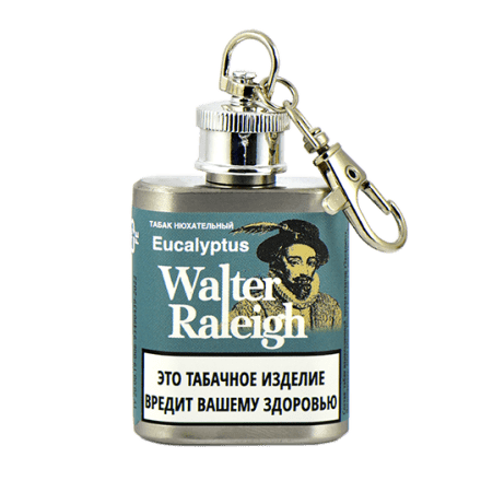 Нюхательный табак Walter Raleigh - Eucalyptus (Эвкалипт, фляга 10 грамм) купить в Барнауле