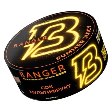 Табак Banger - Summer Juicy (Мультифрукт, 100 грамм) купить в Барнауле