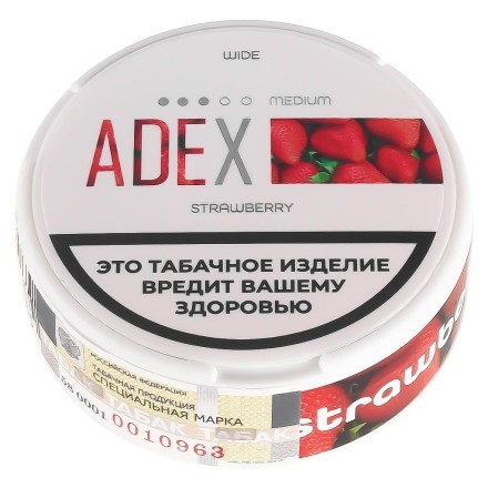 Табак жевательный ADEX MEDIUM - Strawberry (Клубника) купить в Барнауле