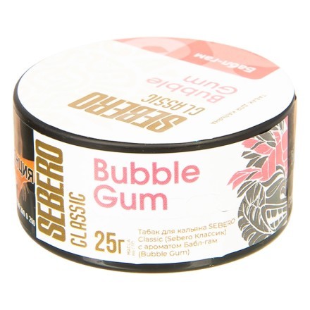 Табак Sebero - Bubble Gum (Бабл Гам, 25 грамм) купить в Барнауле