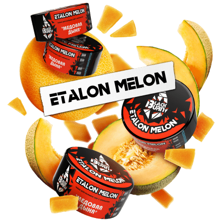 Табак BlackBurn - Etalon Melon (Медовая Дыня, 100 грамм) купить в Барнауле