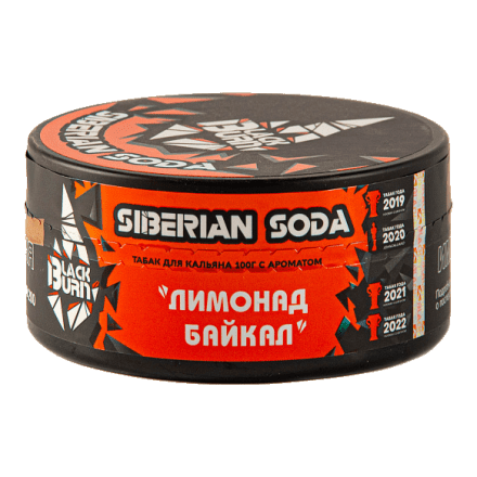 Табак BlackBurn - Siberian Soda (Лимонад Байкал, 100 грамм) купить в Барнауле