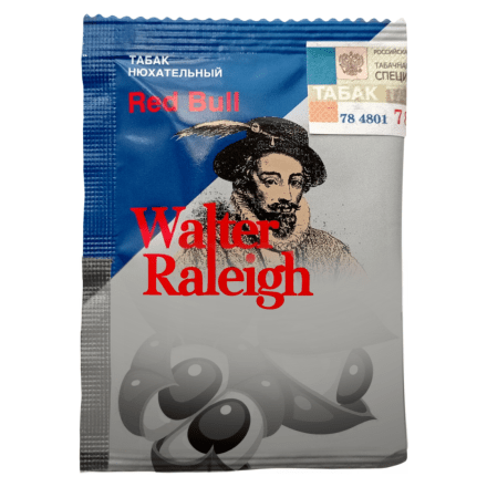 Нюхательный табак Walter Raleigh - Red Bull (Редбул, пакет 10 грамм) купить в Барнауле