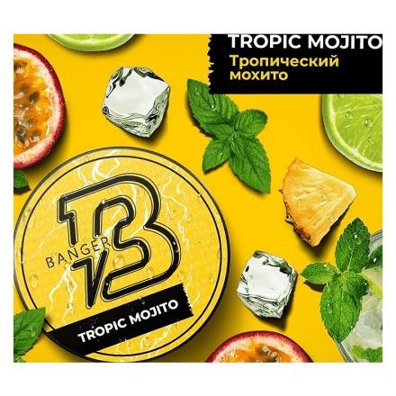 Табак Banger - Tropic Mojito (Тропический Мохито, 100 грамм) купить в Барнауле