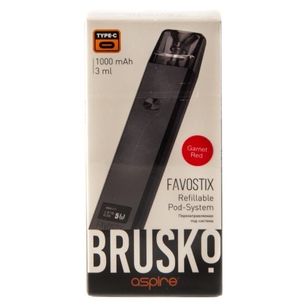 Электронная сигарета Brusko - Favostix (Красный) купить в Барнауле
