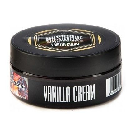 Табак Must Have - Vanilla Cream (Ванильный Крем, 125 грамм) купить в Барнауле