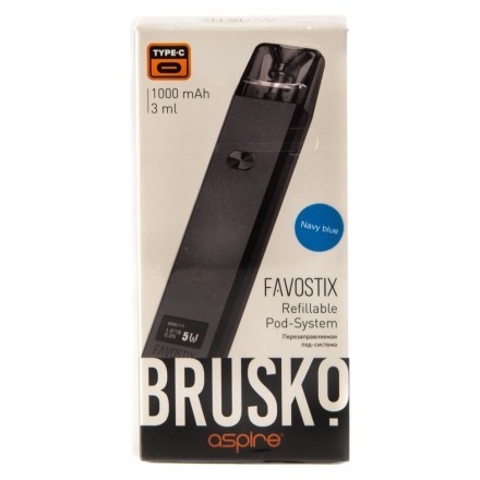 Электронная сигарета Brusko - Favostix (Синий) купить в Барнауле