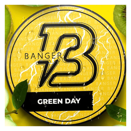 Табак Banger - Green Day (Яблоко, Киви, Кислинка, 25 грамм) купить в Барнауле