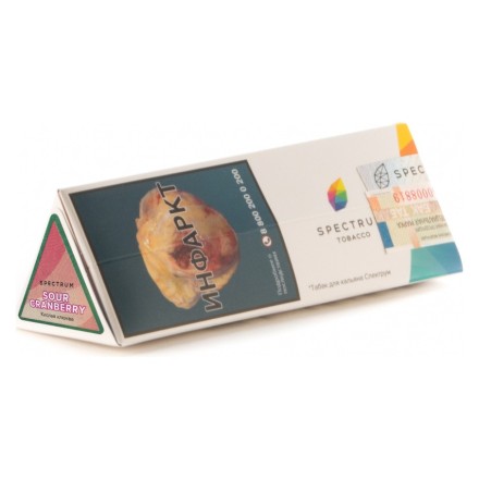 Табак Spectrum - Sour Cranberry (Кислая Клюква, 200 грамм) купить в Барнауле