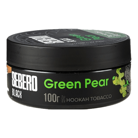 Табак Sebero Black - Green Pear (Зелёная Груша, 100 грамм) купить в Барнауле