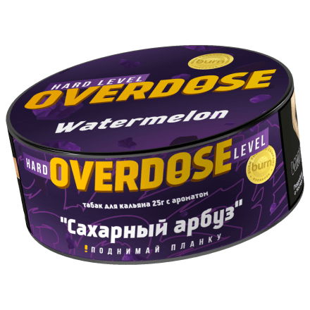 Табак Overdose - Watermelon (Сахарный Арбуз, 25 грамм) купить в Барнауле