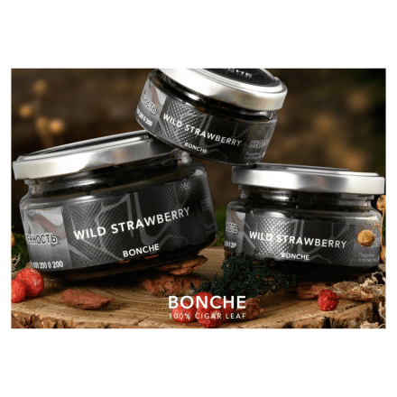 Табак Bonche - Wild Strawberry (Земляника, 120 грамм) купить в Барнауле