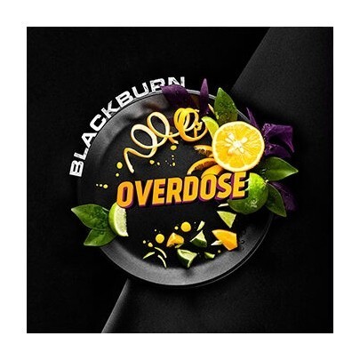 Табак BlackBurn - Overdose (Лимон - Лайм, 200 грамм) купить в Барнауле