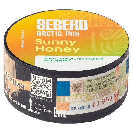 Табак Sebero Arctic Mix - Sunny Honey (Санни Хани, 25 грамм) купить в Барнауле