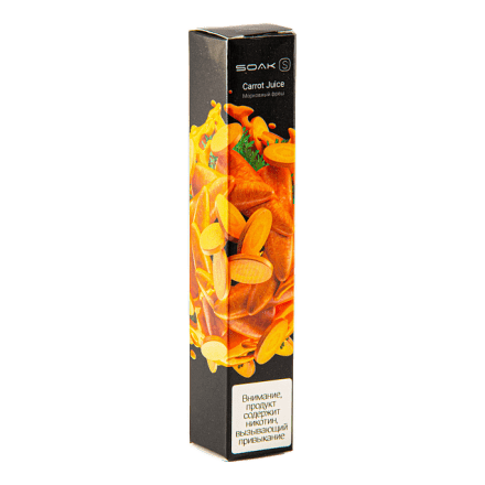 SOAK S - Carrot Juice (Морковный Фреш, 2500 затяжек) купить в Барнауле