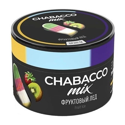 Смесь Chabacco MIX MEDIUM - Fruit Ice (Фруктовый Лёд, 50 грамм) купить в Барнауле