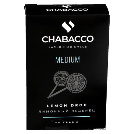 Смесь Chabacco MIX MEDIUM - Lemon Drop (Лимонный Леденец, 50 грамм) купить в Барнауле