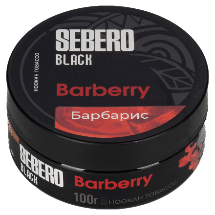 Табак Sebero Black - Barberry (Барбарис, 100 грамм) купить в Барнауле