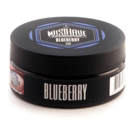 Табак Must Have - Blueberry (Черника, 125 грамм) купить в Барнауле