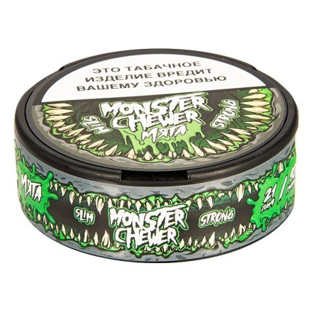 Табак жевательный Monster Chewer - Мята (12 грамм) купить в Барнауле