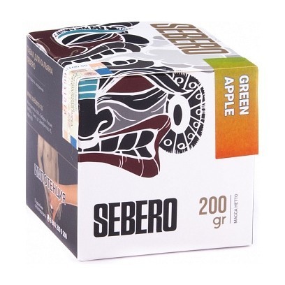 Табак Sebero - Green Apple (Зеленое Яблоко, 200 грамм) купить в Барнауле