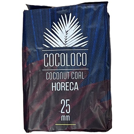 Уголь CocoLoco HORECA (25 мм, 72 кубика) купить в Барнауле