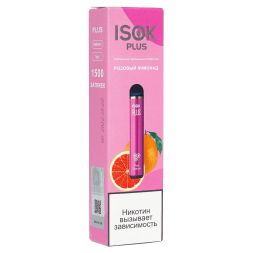 ISOK PLUS - Розовый Лимонад (Pink Lemon, 1500 затяжек)