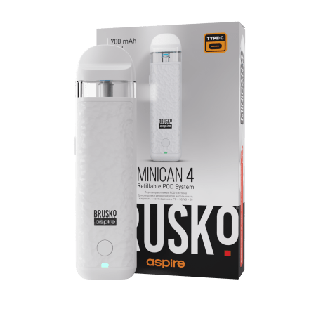 Электронная сигарета Brusko - Minican 4 (Белый) купить в Барнауле