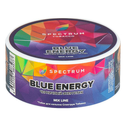 Табак Spectrum Mix Line - Blue Energy (Черничный Энергетик, 25 грамм) купить в Барнауле