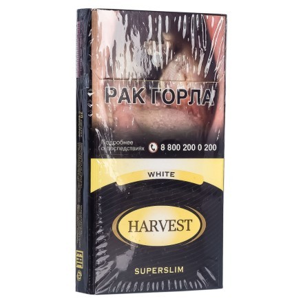 Сигареты Harvest - White Superslims (блок 10 пачек) купить в Барнауле