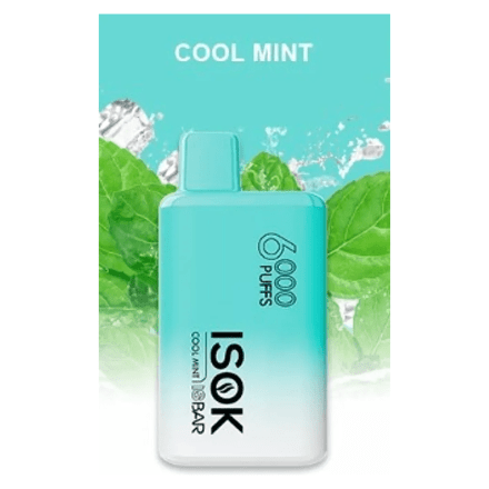 ISOK ISBAR - Ледяная Мята (Cool Mint, 6000 затяжек) купить в Барнауле