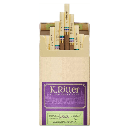 Сигариты K.Ritter - Grape SuperSlim (Виноград, 20 штук) купить в Барнауле