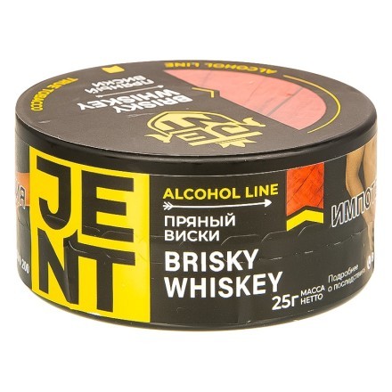 Табак Jent - Brisky Whiskey (Пряный Виски, 25 грамм) купить в Барнауле