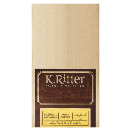 Сигариты K.Ritter - Turin Coffee SuperSlim (Туринский Кофе, 20 штук) купить в Барнауле