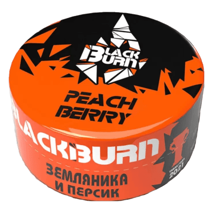 Табак BlackBurn - Peachberry (Земляника и Персик, 25 грамм) купить в Барнауле