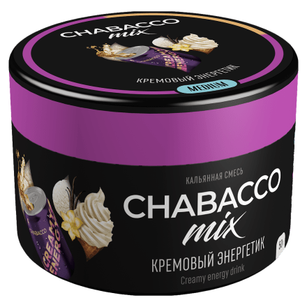 Смесь Chabacco MIX MEDIUM - Creamy Energy Drink (Кремовый Энергетик, 50 грамм) купить в Барнауле